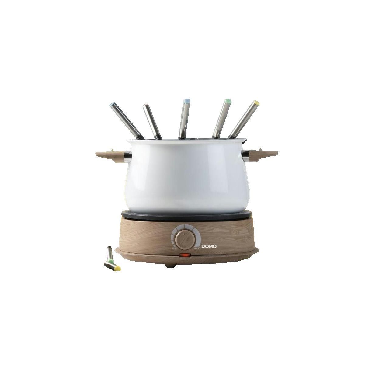 Domo Appareil à fondue Domo DO736F imitation bois