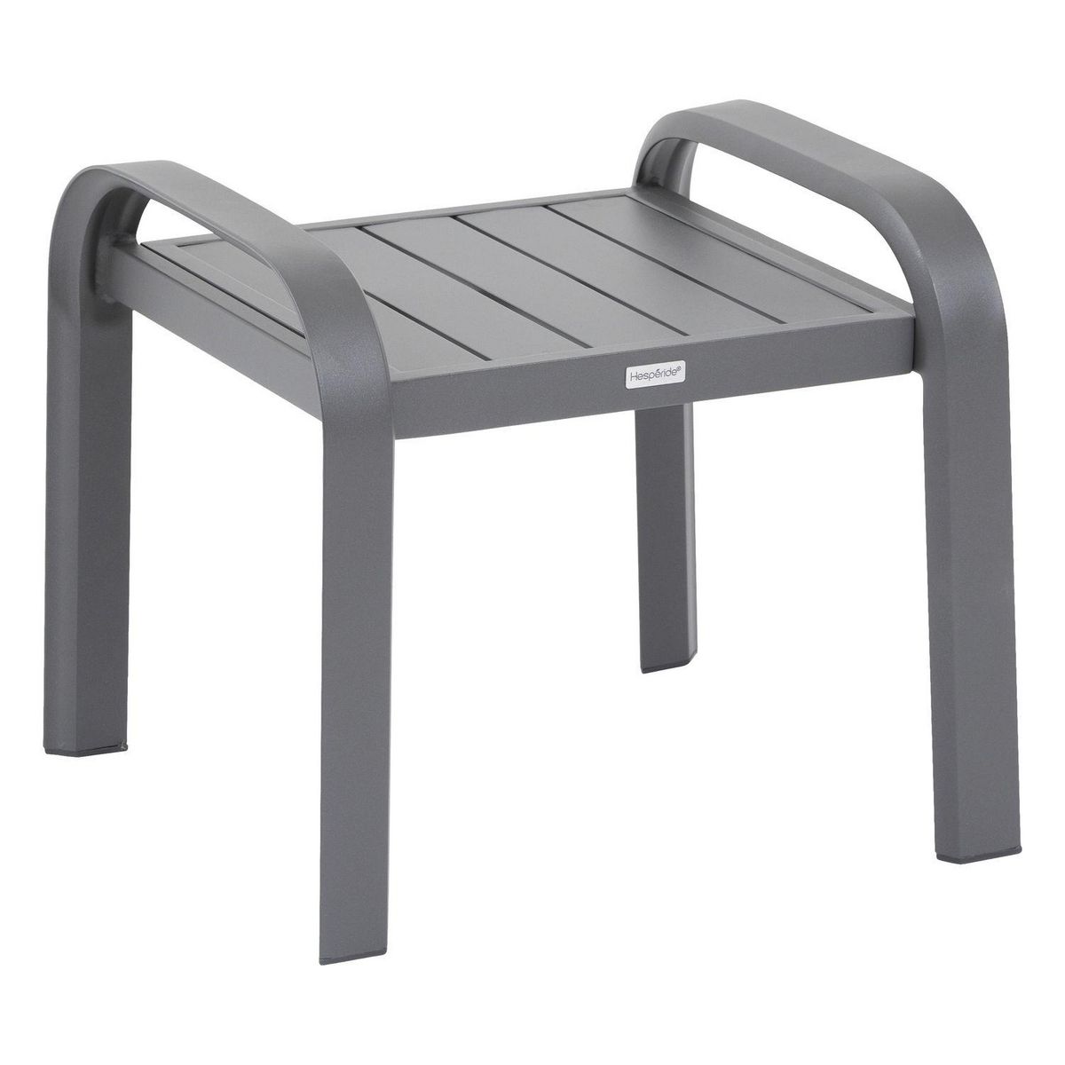HESPERIDE Salon de jardin duo Elyn aluminium et texaline