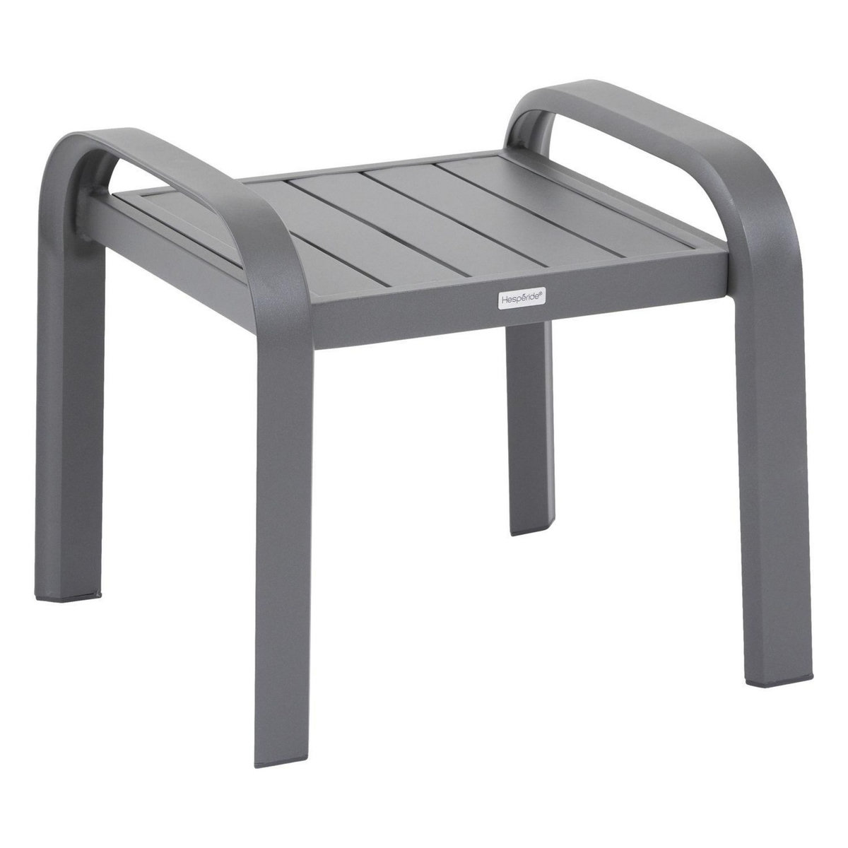 HESPERIDE Salon de jardin duo Elyn aluminium et texaline