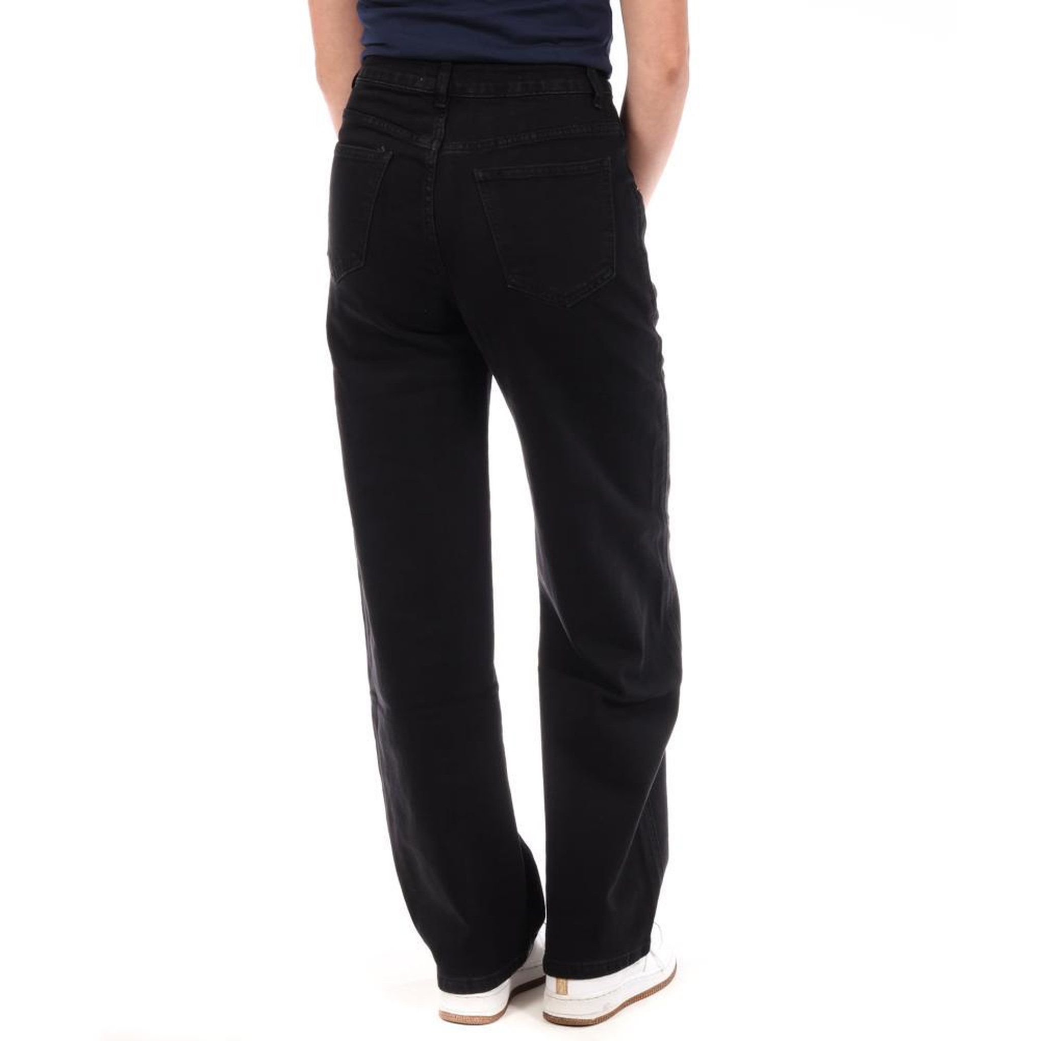 Voir la diapositive 2 : MONDAY PREMIUM Jean Droit Noir Femme Monday Premium 1930A