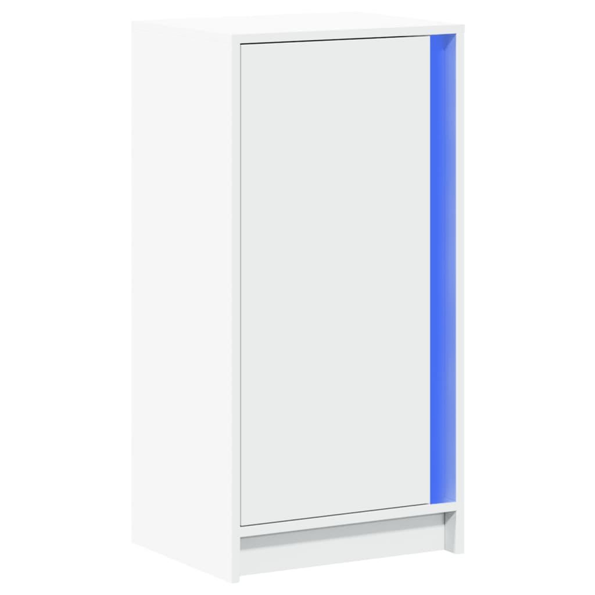 Voir la diapositive 3 : VIDAXL Buffet avec LED blanc 42,5x34x85 cm bois d'ingenierie