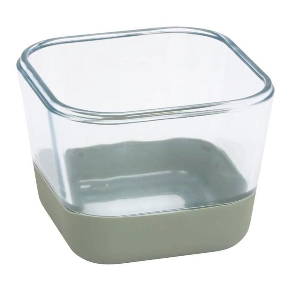 FIVE Boîte de Conservation Hermétique  Siliglass  0,8L Gris