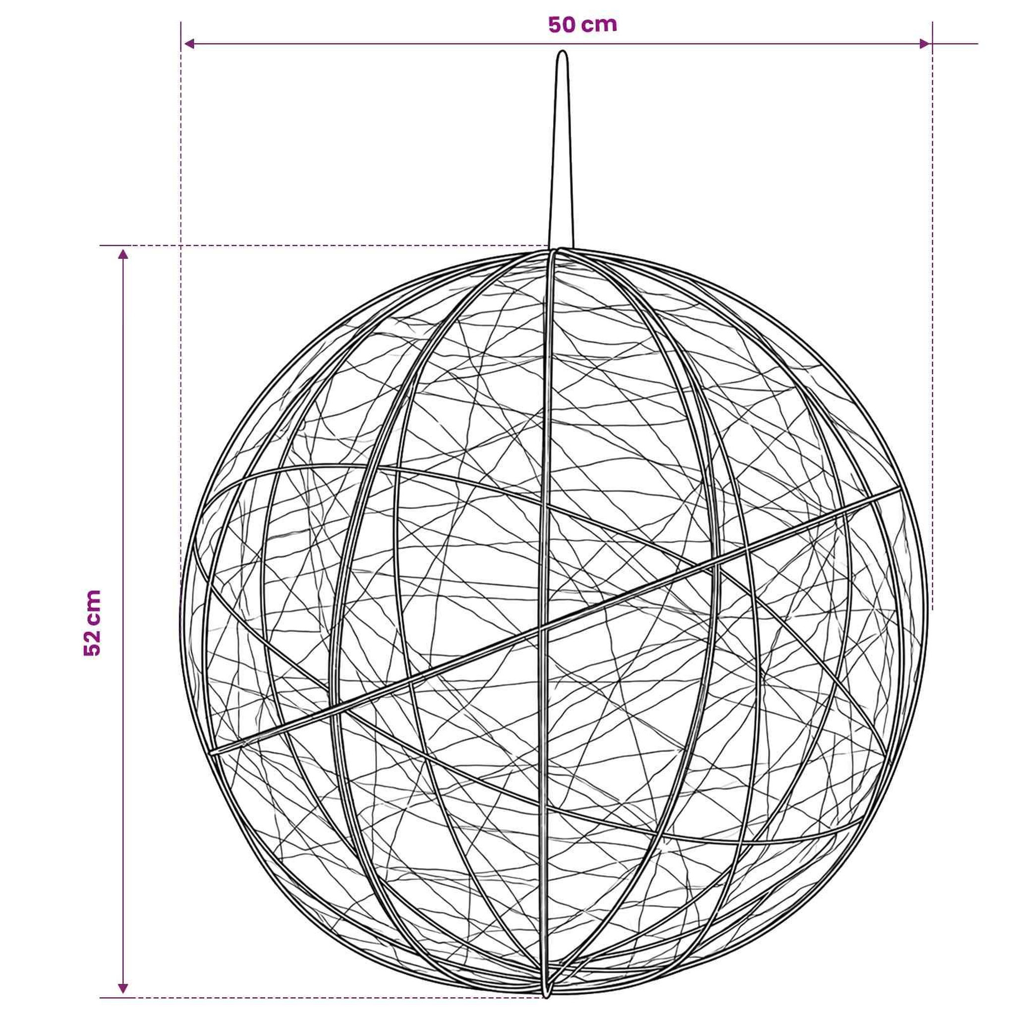Voir la diapositive 3 : VIDAXL Lumiere de finial de Noël 2 pc 1500 LED Multicolore