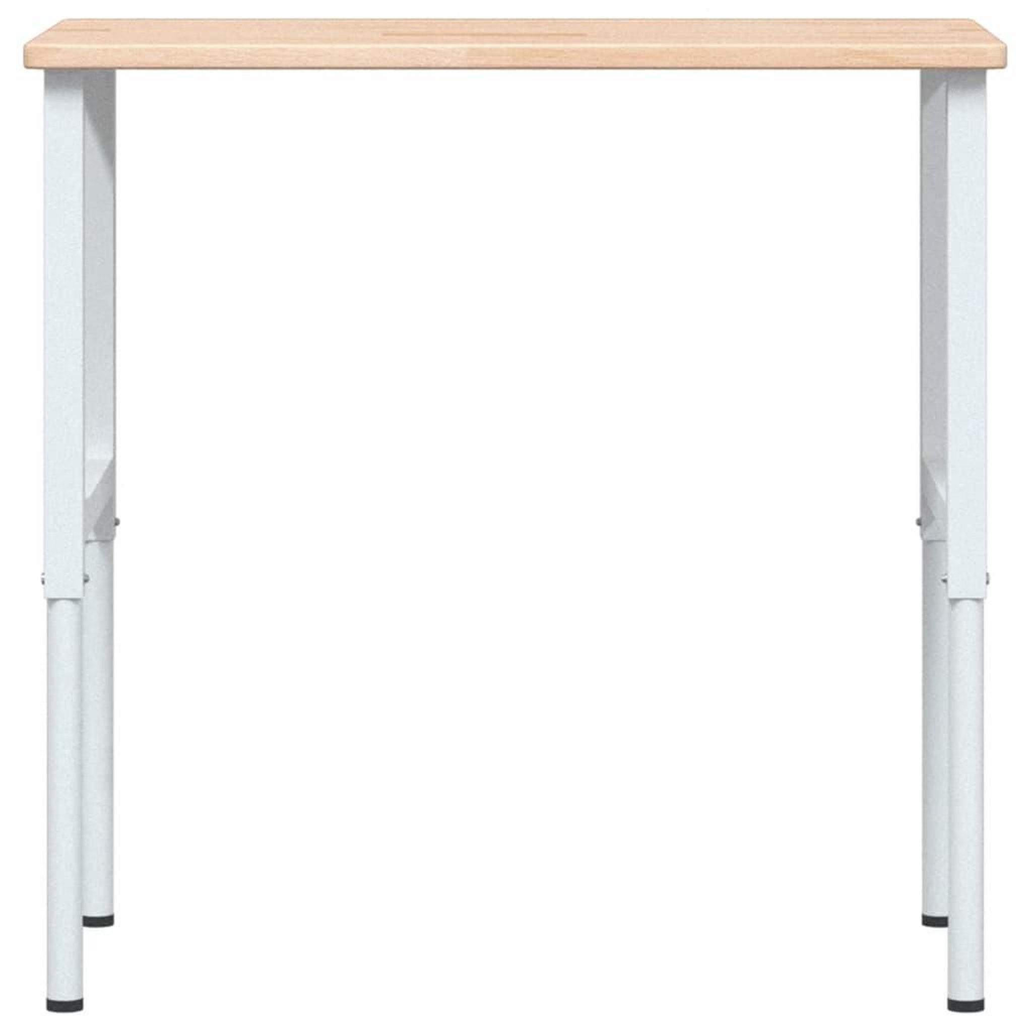 Voir la diapositive 4 : VIDAXL Etabli 100x60x(71,5-98) cm bois de chene massif rectangulaire