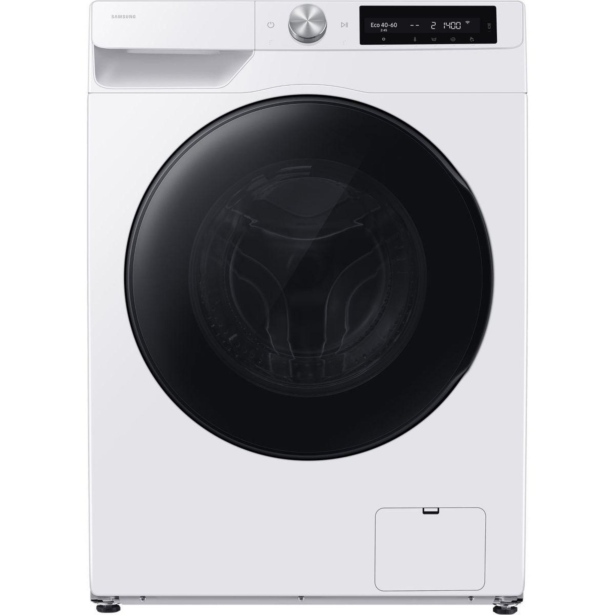 Samsung Lave linge séchant hublot WD10HG6U94BE - 10/6 kg - 1400 tr/min - Classe D - Moteur Inverter - Dosage automatique - Connecté