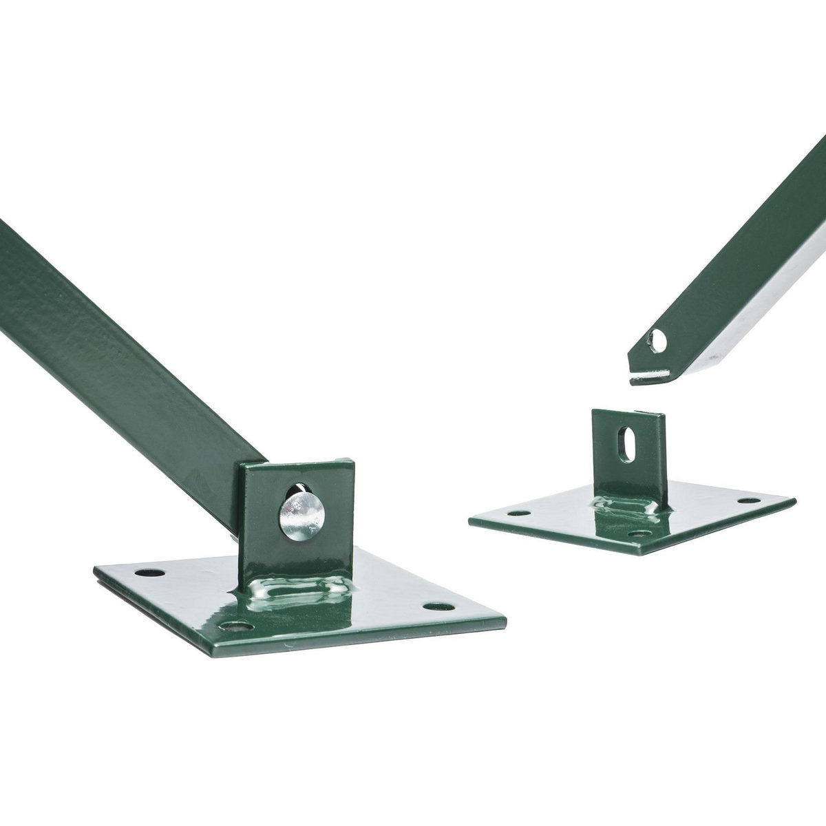 WERKAPRO Support jambe de force fer vert Werka Pro