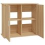 Voir la diapositive 6 : VIDAXL Support pour aquarium chêne sonoma 81x36x73cm bois d ingénierie