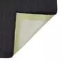 VIDAXL Tapis Sisal naturel 80x250 cm Noir
