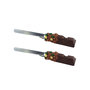 Voir la diapositive 1 : Fackelmann Ensemble de 2 Spatules pour pâte à tartiner 19 cm Fackelmann