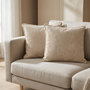 Voir la diapositive 2 : MATELAS POUR TOUS MATELAS POUR TOUS | Lot de 2 coussins velours côtelé MALO | Beige