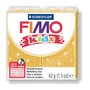 Fimo Pâte Fimo Kids 42 g Doré pailleté 8030.112