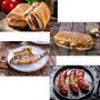 Voir la diapositive 3 : NATURAMIX Grill viande 1400w ouverture 180° - multigril-pro1400