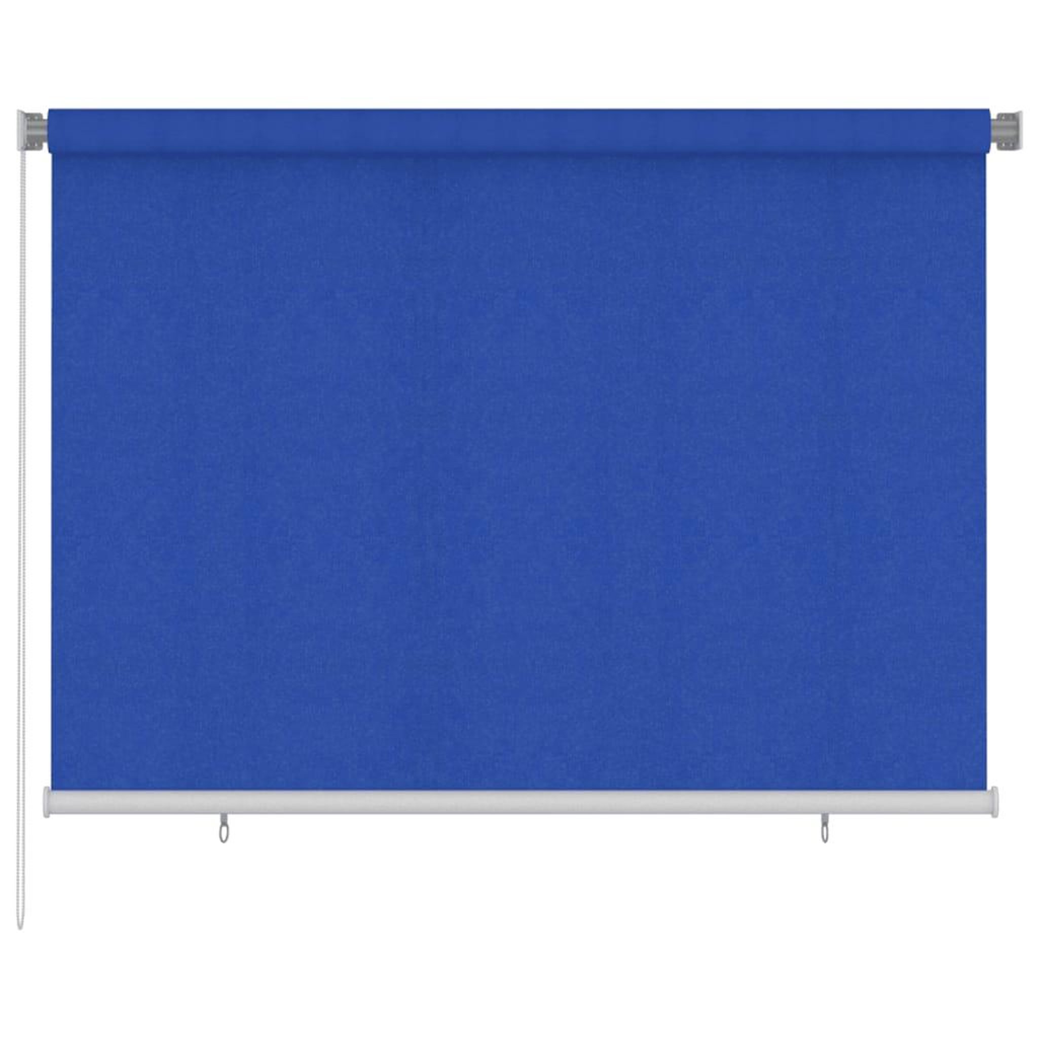 VIDAXL Store roulant d'exterieur 205 (l) x 140 (h) cm bleu hdpe