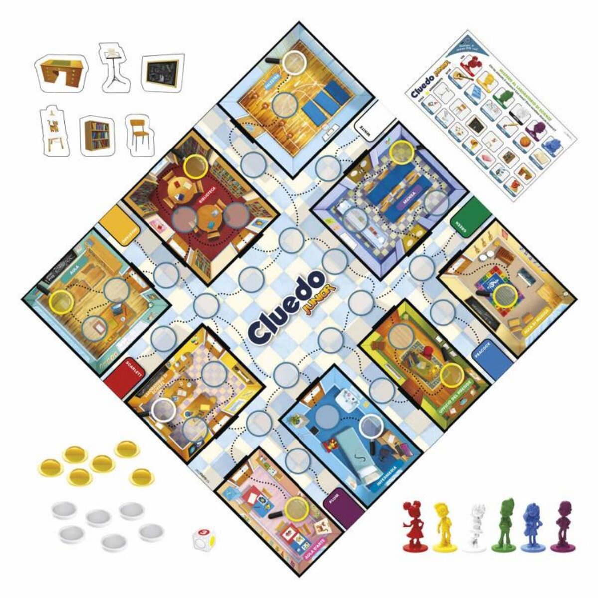HASBRO Hasbro - Cluedo Junior Board Game F64191041