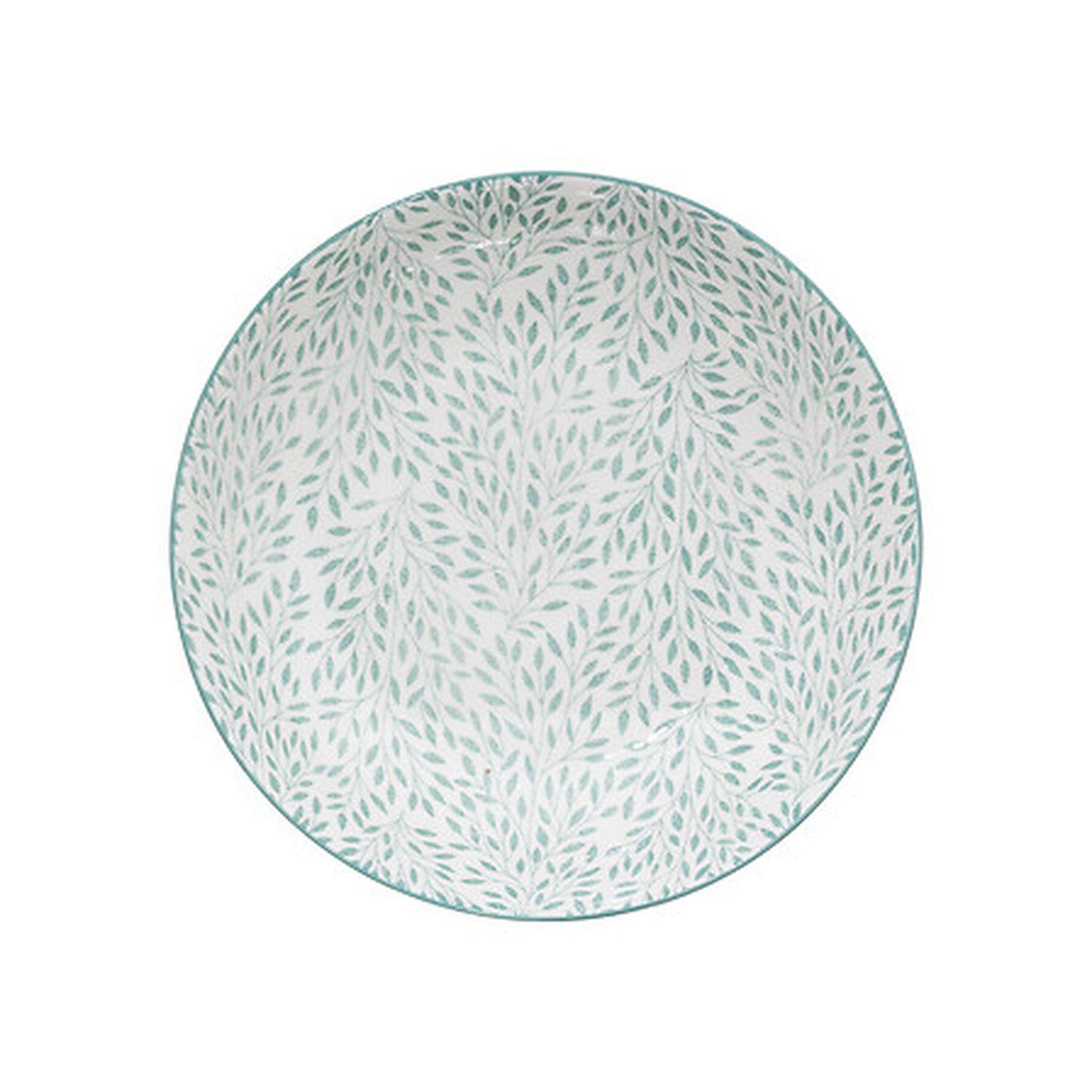 Voir la diapositive 4 : SECRET DE GOURMET Service vaisselle 18 pièces jasmin - vert