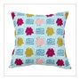 Voir la diapositive 5 : OSTARIA Housse de coussin 40x40 cm Fleurie
