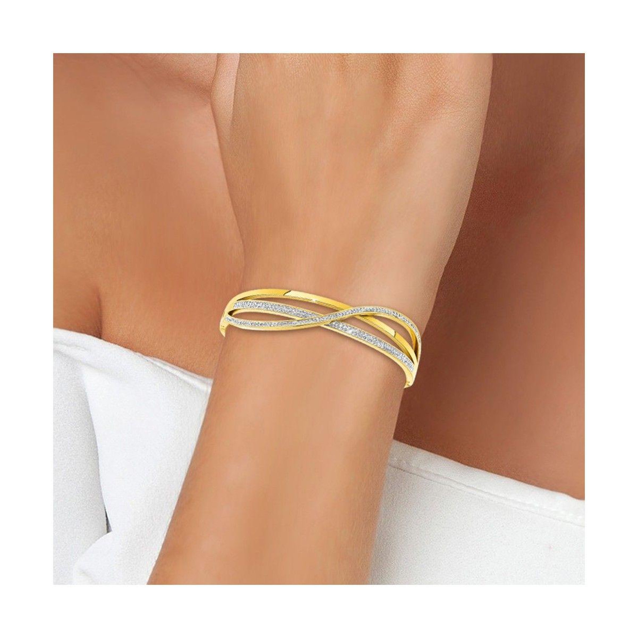 Voir la diapositive 2 : SC BOHEME Bracelet en acier inoxydable par SC Bohème