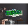 Voir la diapositive 2 : Paris Prix Tableau Imprimé 5 Panneaux  Green Berlin Wide