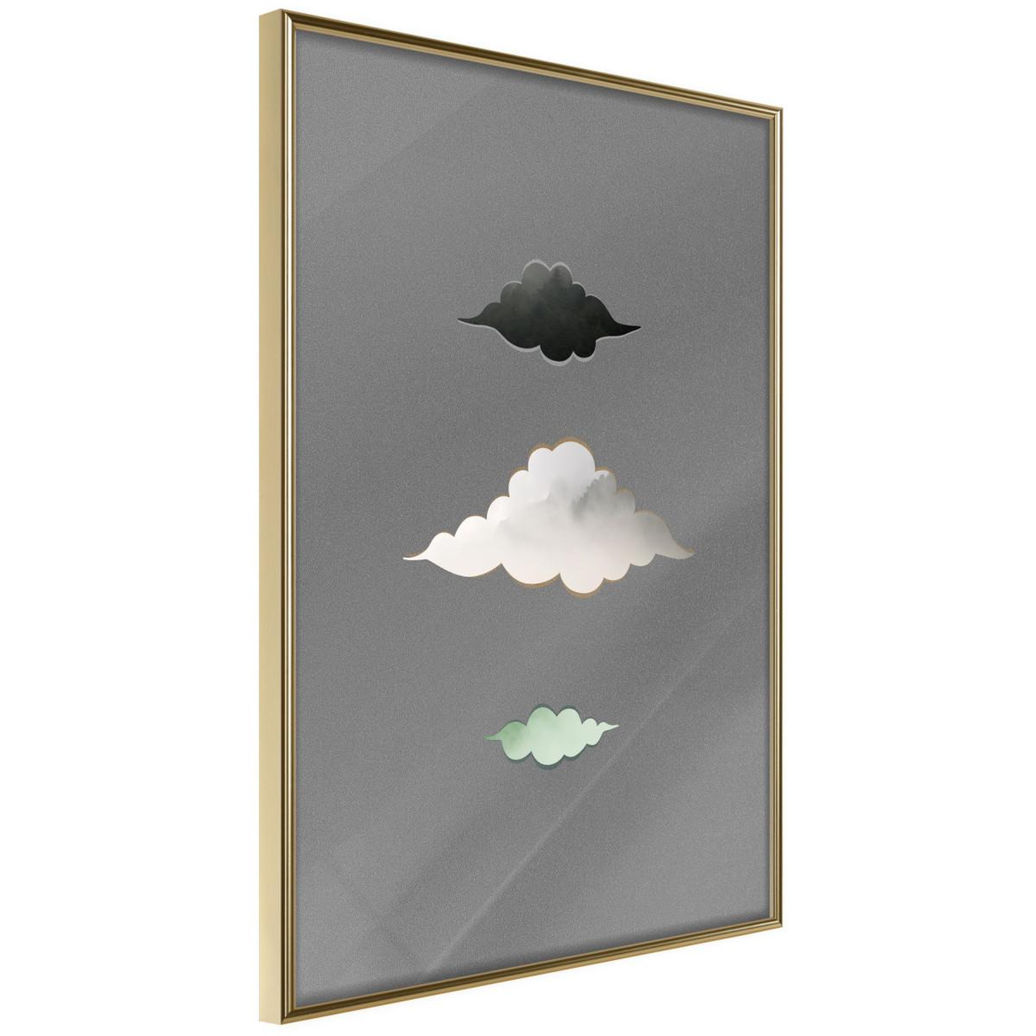 Paris Prix Affiche Murale Encadrée  Cloud Family