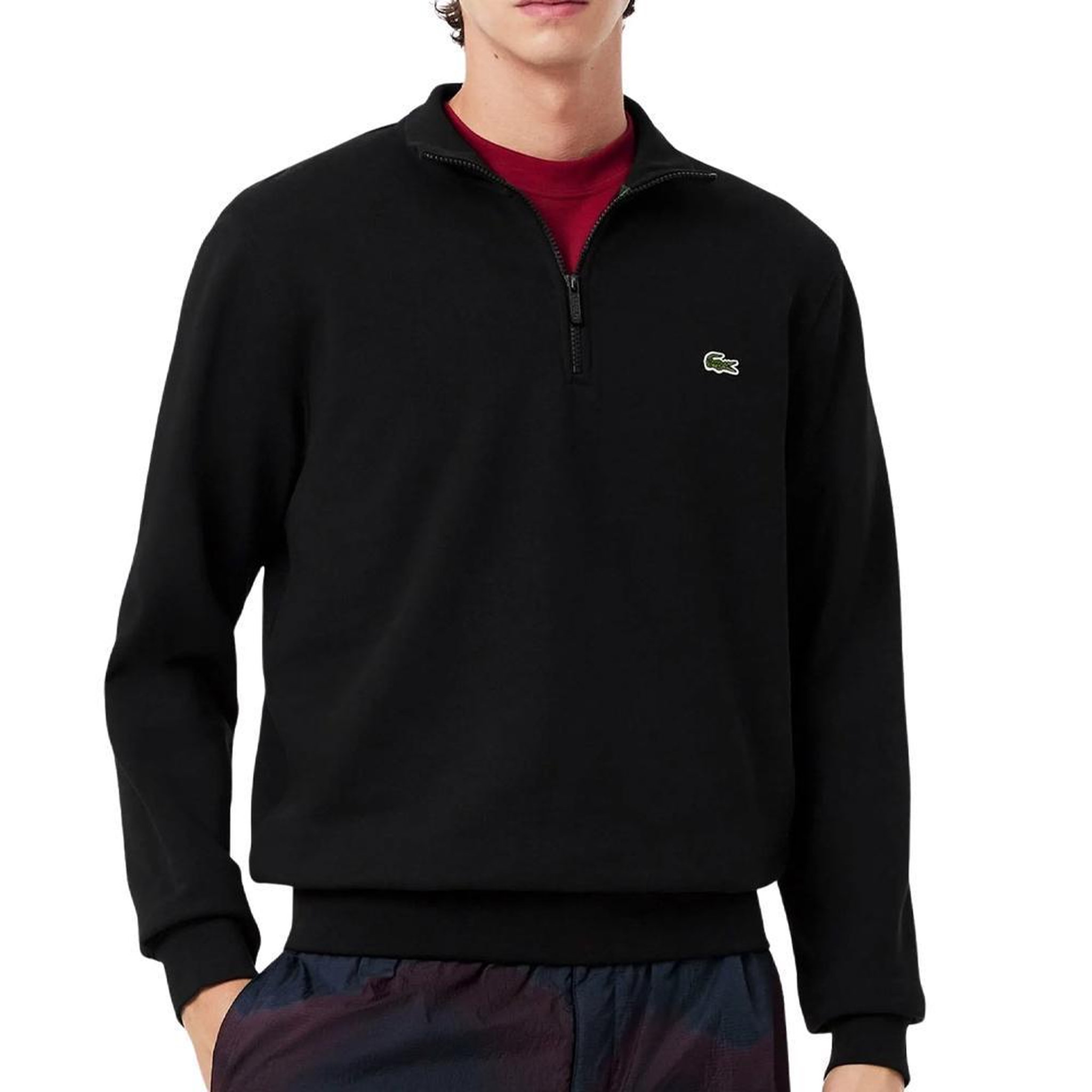 Lacoste Sweat Noir Homme Lacoste Montant. Coloris disponibles : Noir