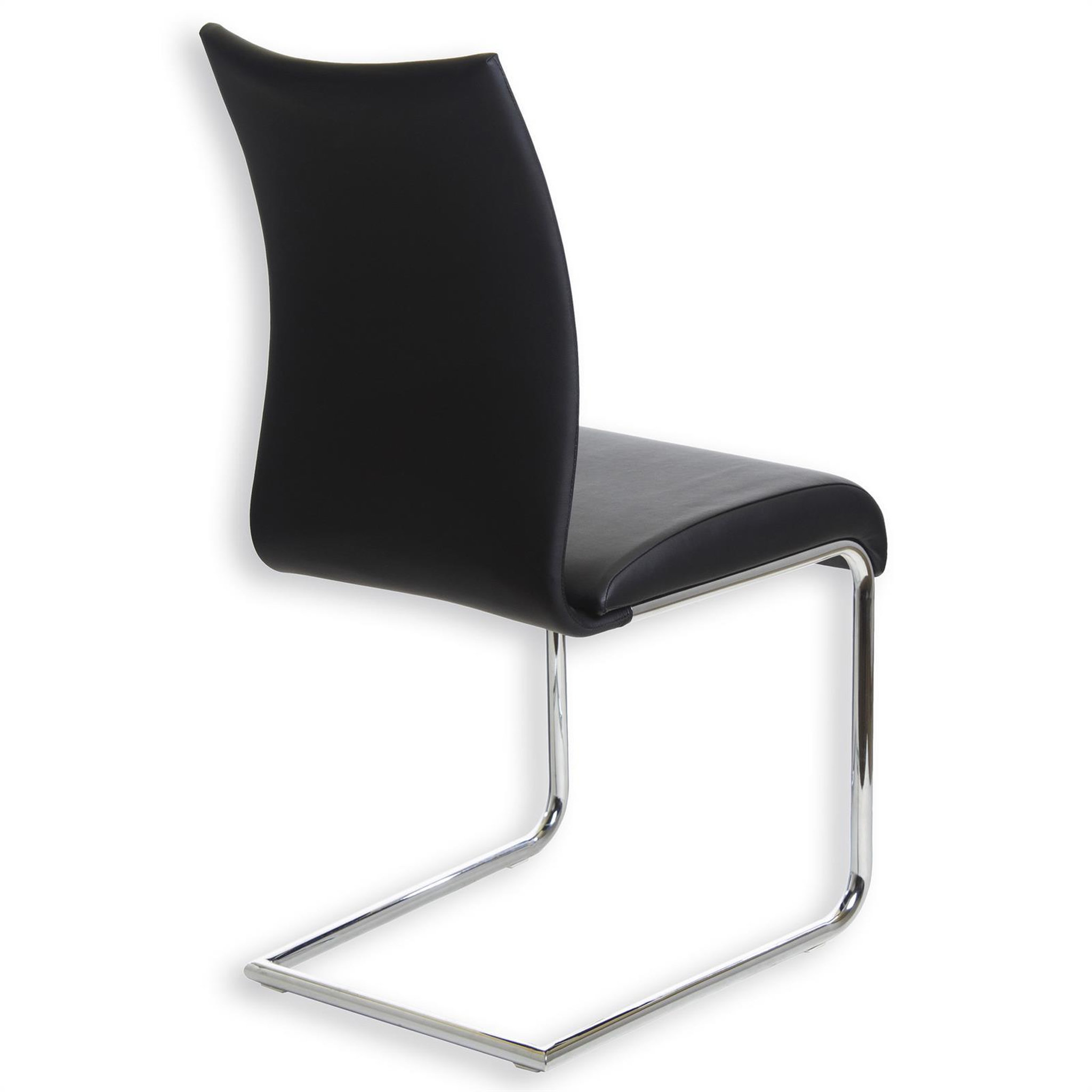 Voir la diapositive 3 : IDIMEX Lot de 4 chaises aladino, en synthétique