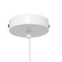 Voir la diapositive 5 : ATMOSPHERA Lampe Suspension en Coton  Tobie  37cm Blanc