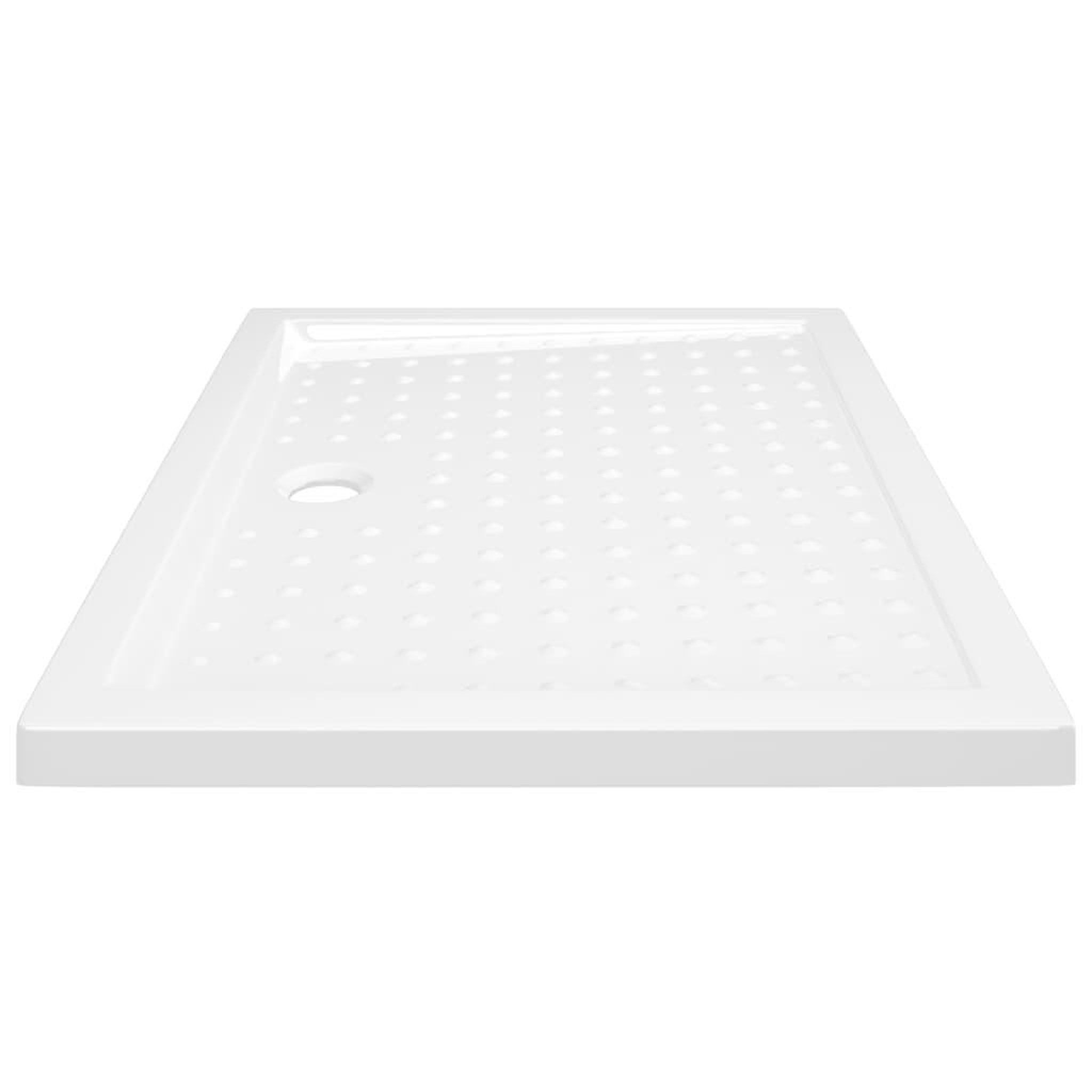Voir la diapositive 4 : VIDAXL Receveur de douche avec picots Blanc 90x70x4 cm ABS