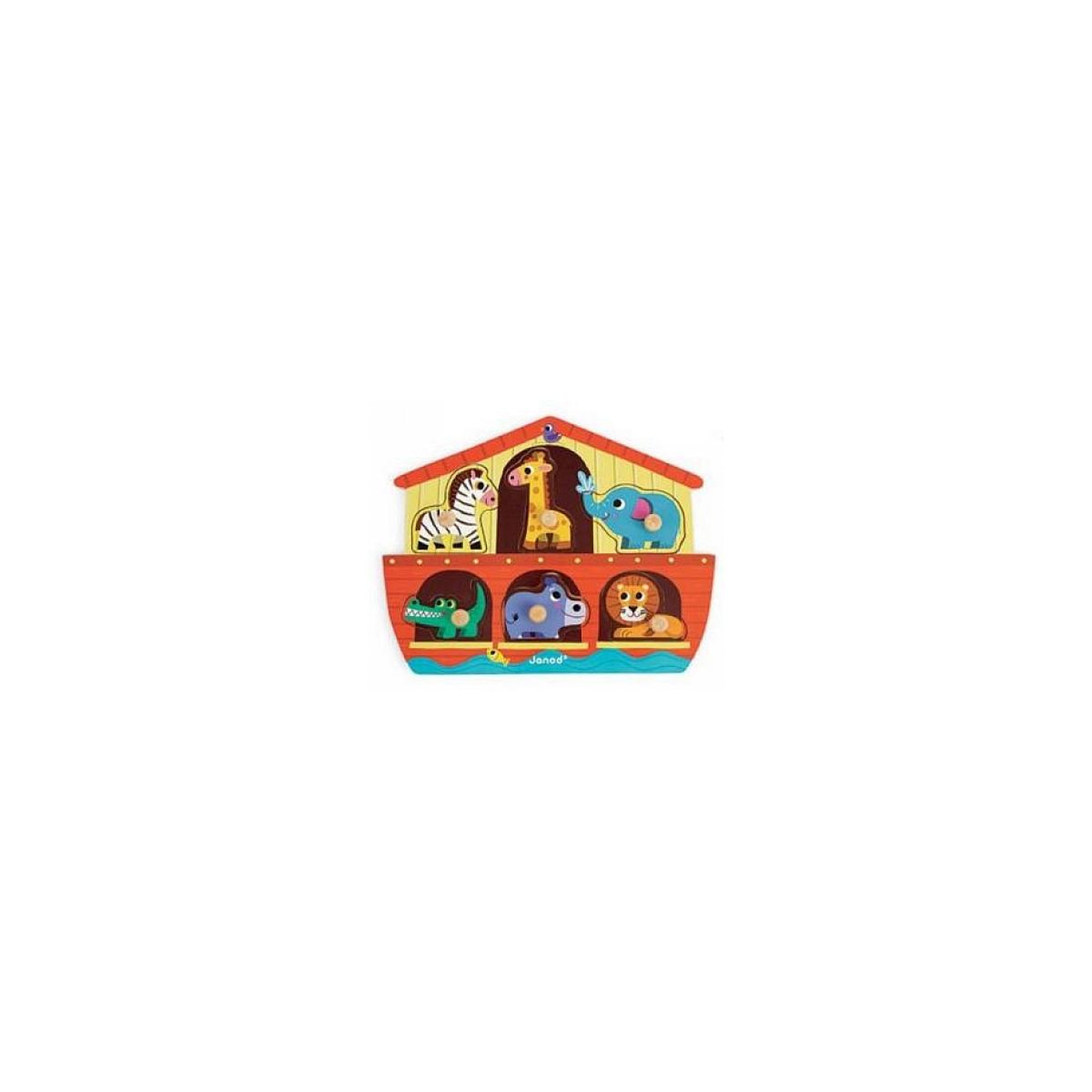 Juratoys-Janod Puzzle Arche de Noe en bois