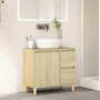 Voir la diapositive 3 : VIDAXL Armoire salle de bain chene sonoma 65x33x60 cm
