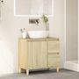Voir la diapositive 3 : VIDAXL Armoire salle de bain chene sonoma 65x33x60 cm