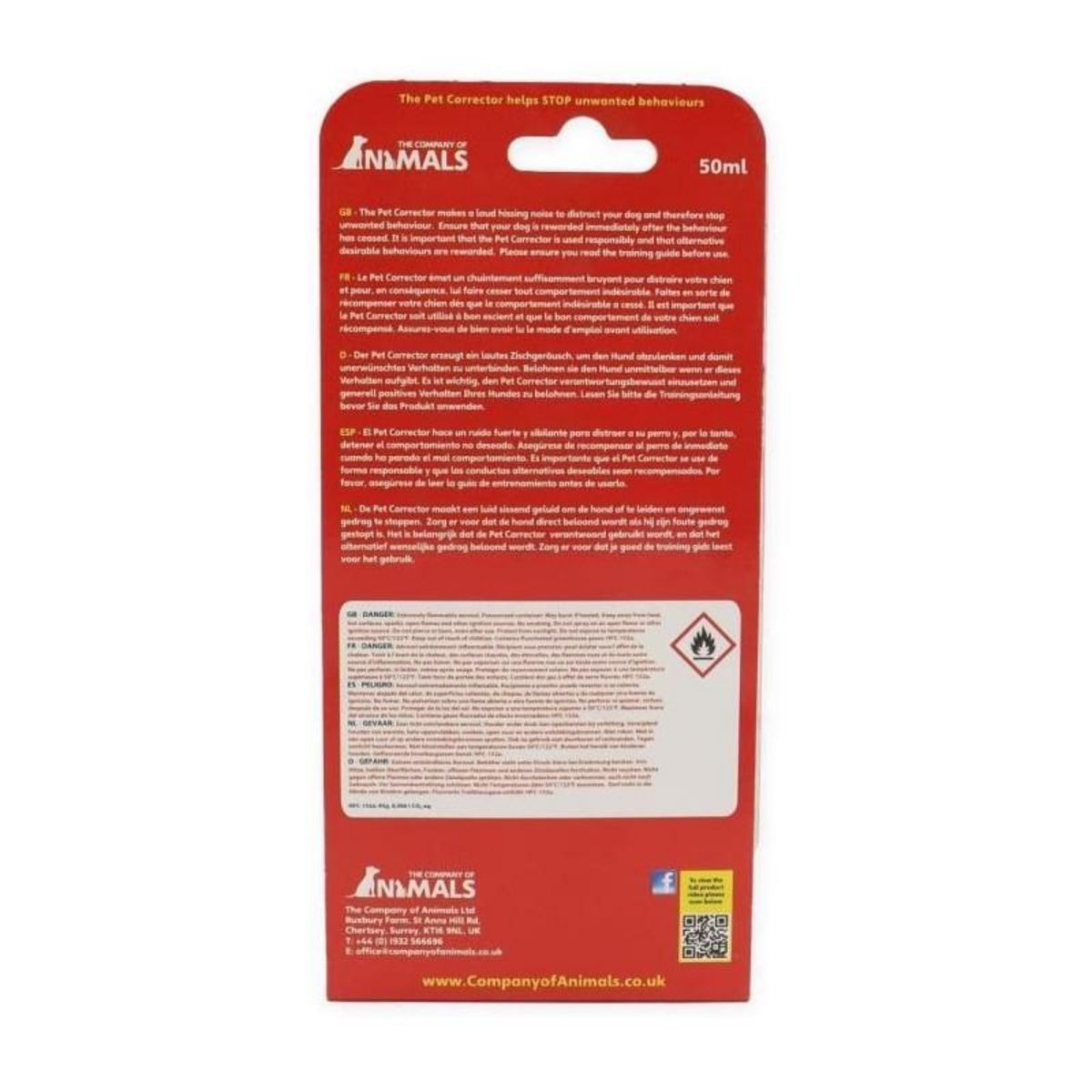 AIME TYROL Pet corrector - Sifflet de dressage - Son dissuasif - Résultats immédiats - Pour chien