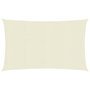 Voir la diapositive 2 : VIDAXL Voile d'ombrage 160 g/m^2 Creme 5x8 m PEHD