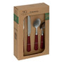 Voir la diapositive 6 : SECRET DE GOURMET Ménagère 24 Pièces  Colorama  24cm Rouge