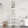 VIDAXL Armoire de salle de bain blanc 30x30x190 cm bois d'ingenierie