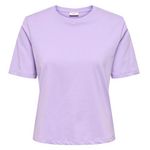 JACQUELINE DE YONG T shirt  Femme JDY Rex. Coloris disponibles : Violet