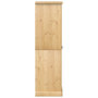 Voir la diapositive 5 : VIDAXL Garde-robe  55x50x170 cm bois de pin massif