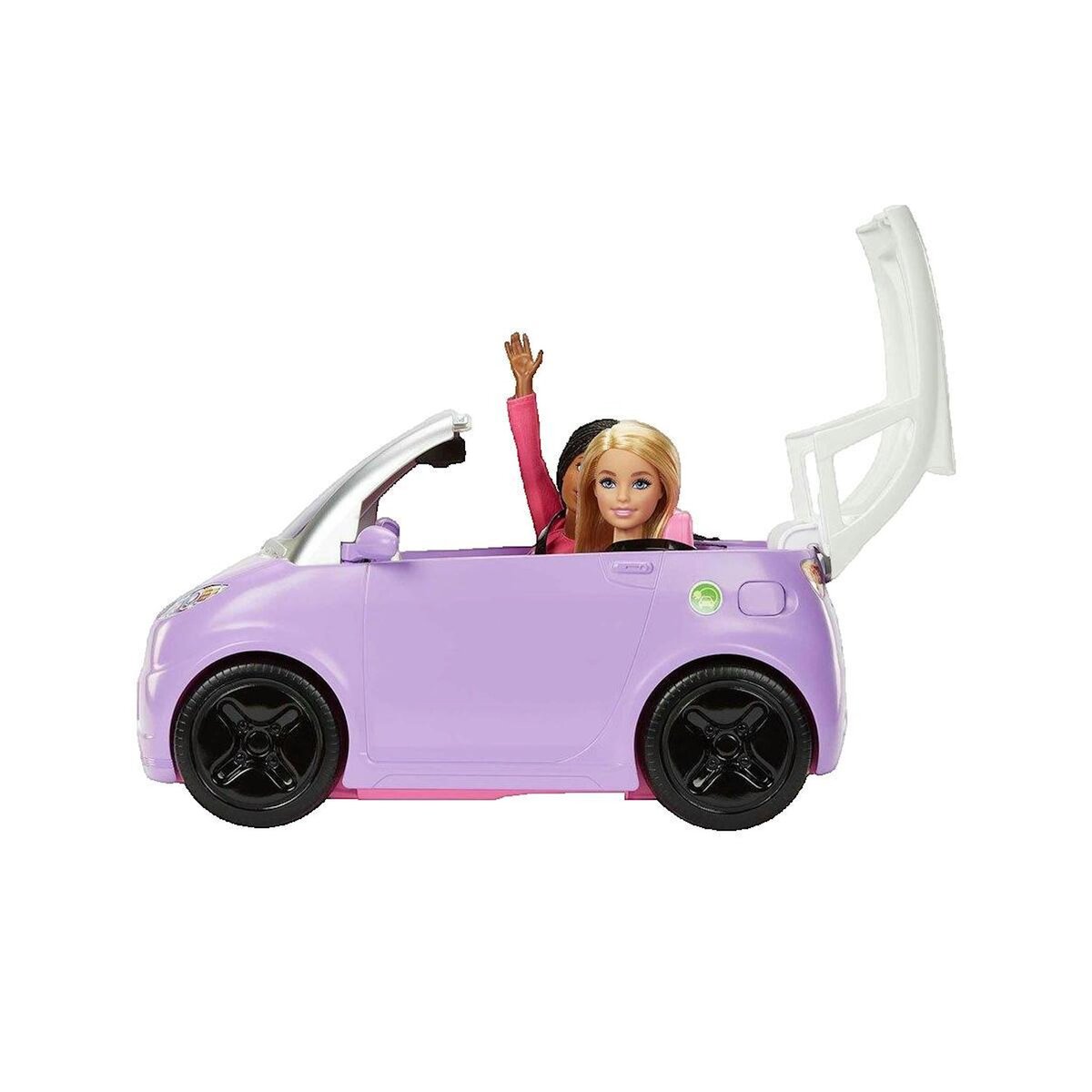 MATTEL Jouet Véhicule Électrique 2 en 1 Barbie violet