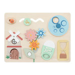 Atmosphera Kids Planche d'Activités  Bois  30cm Naturel