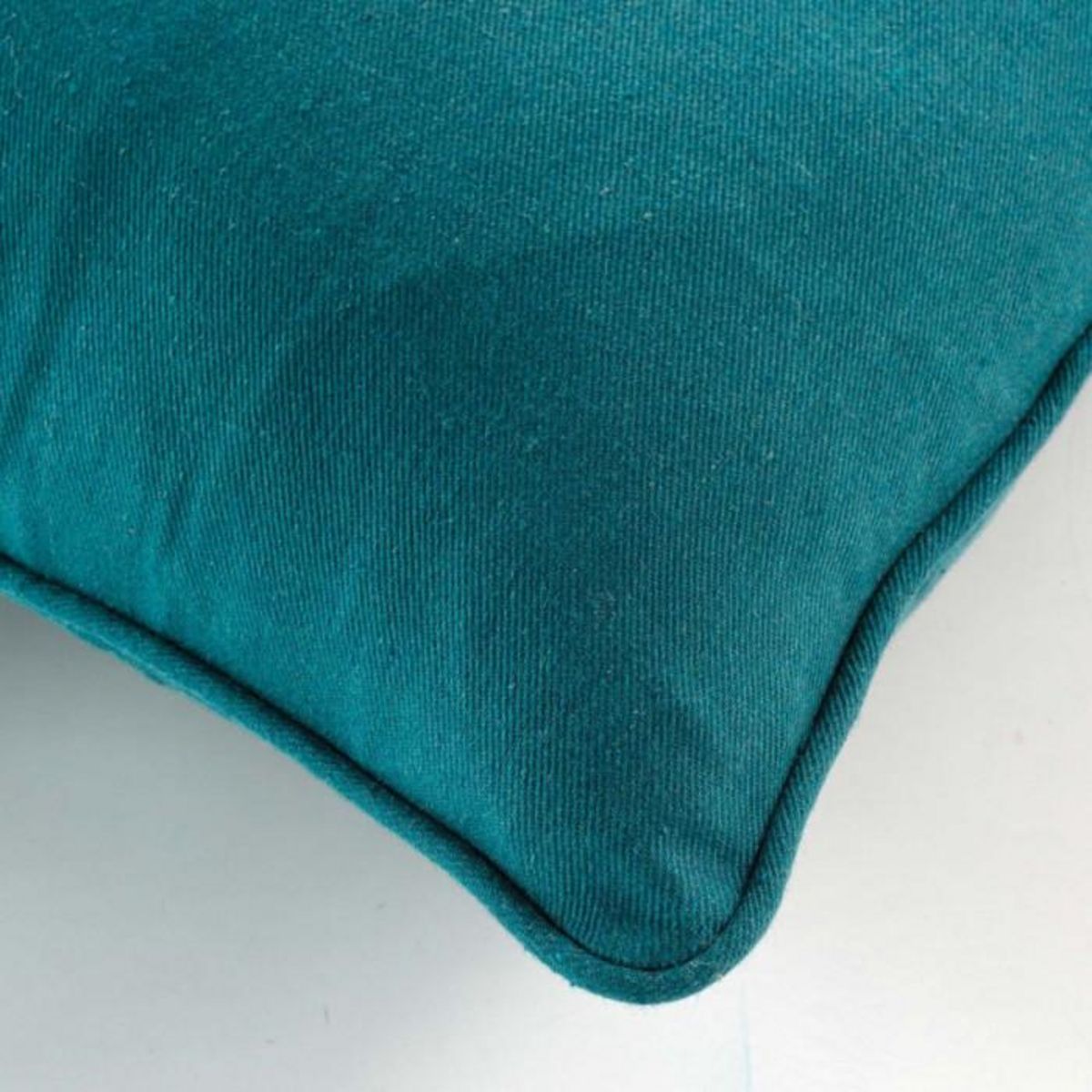 Paris Prix Housse de Coussin  Twily  40x40cm Émeraude