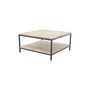 Voir la diapositive 2 : Paris Prix Table Basse en Teck  Cirebon  80cm Naturel