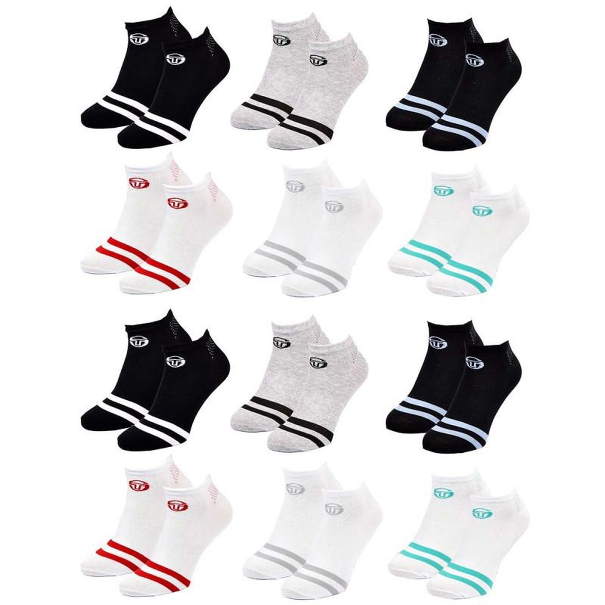 Voir la diapositive 2 : SERGIO TACCHINI Chaussettes SERGIO TACCHINI SNEAKER