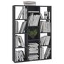 Voir la diapositive 4 : VIDAXL Separateur de piece/Bibliotheque Gris 100x24x140 cm Agglomere