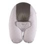 Voir la diapositive 2 : TINEO Coussin de maternité Multirelax en velours gris