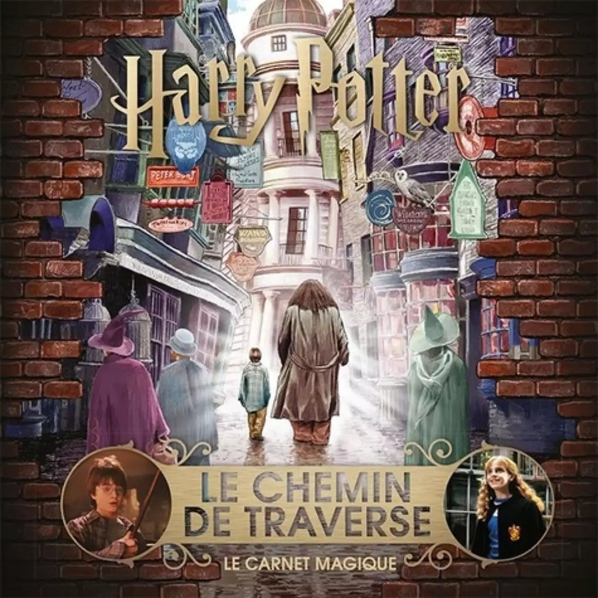  HARRY POTTER : LE CHEMIN DE TRAVERSE. LE CARNET MAGIQUE, Gallimard Jeunesse