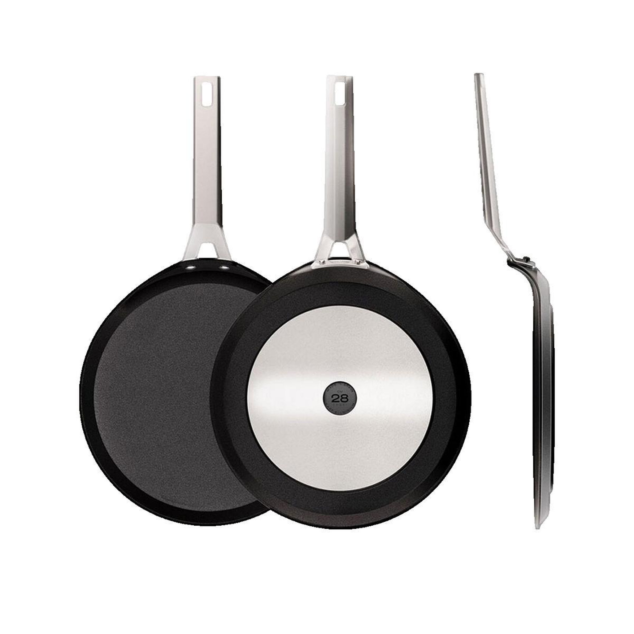Voir la diapositive 3 : Valira Crêpière Valira 28 cm antiadhésive noir