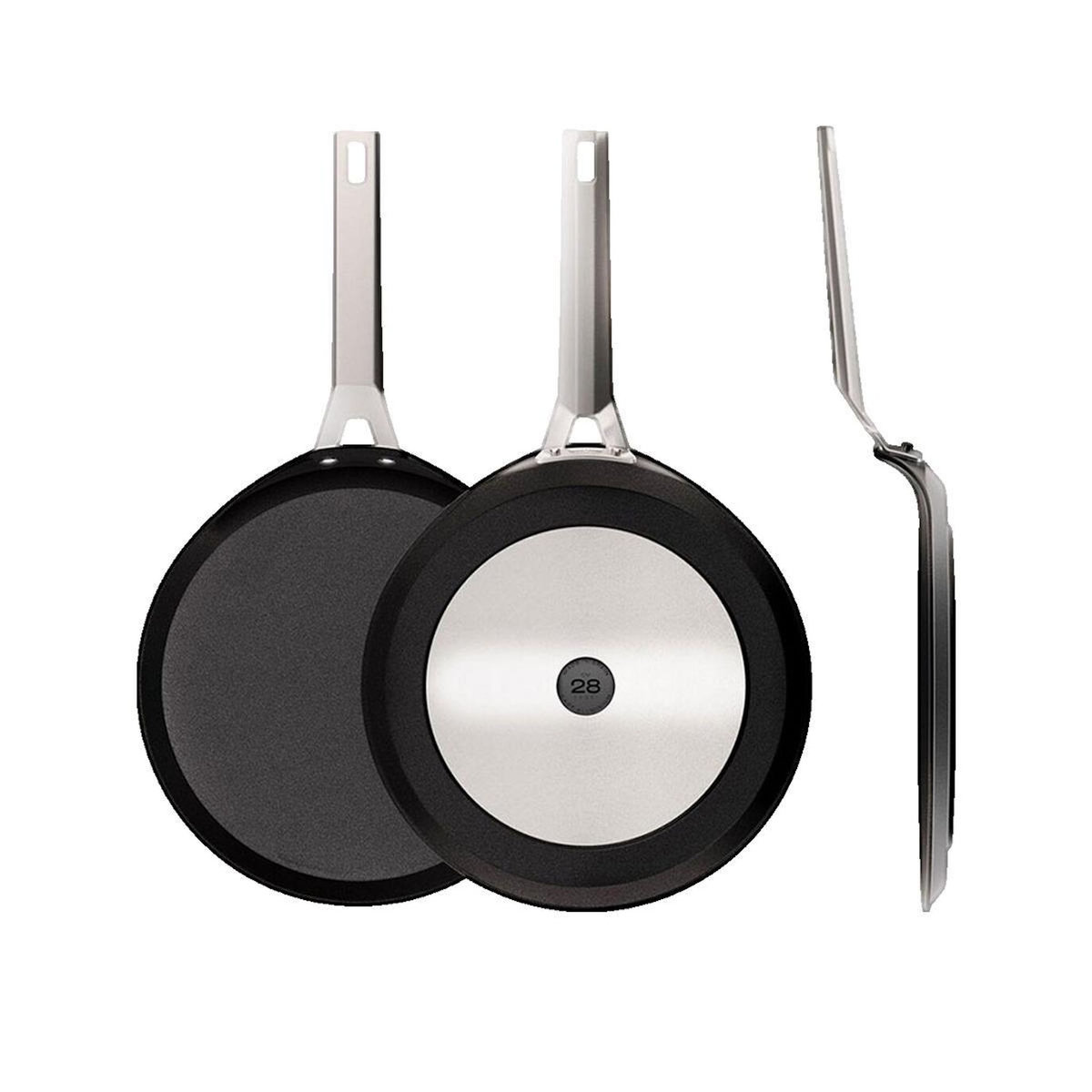 Valira Crêpière Valira 28 cm antiadhésive noir