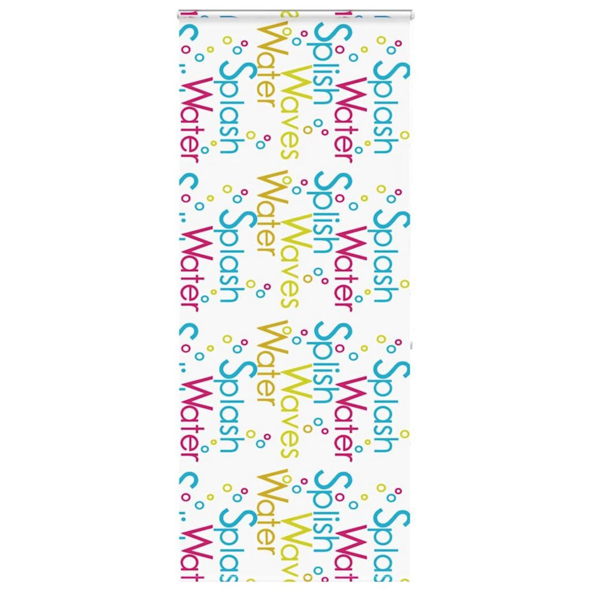 VIDAXL Store enrouleur de douche avec cassette largeur du tissu 96 cm