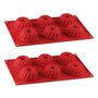 Voir la diapositive 1 : DR.OETKER Lot de 2 moules à kougelhofs 6 empreintes 30 x 18 cm Dr.Oetker Flexxibel Love