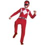  Déguisement Classique Power Rangers - Rouge - Enfant - 7/8 ans (122 à 128 cm)