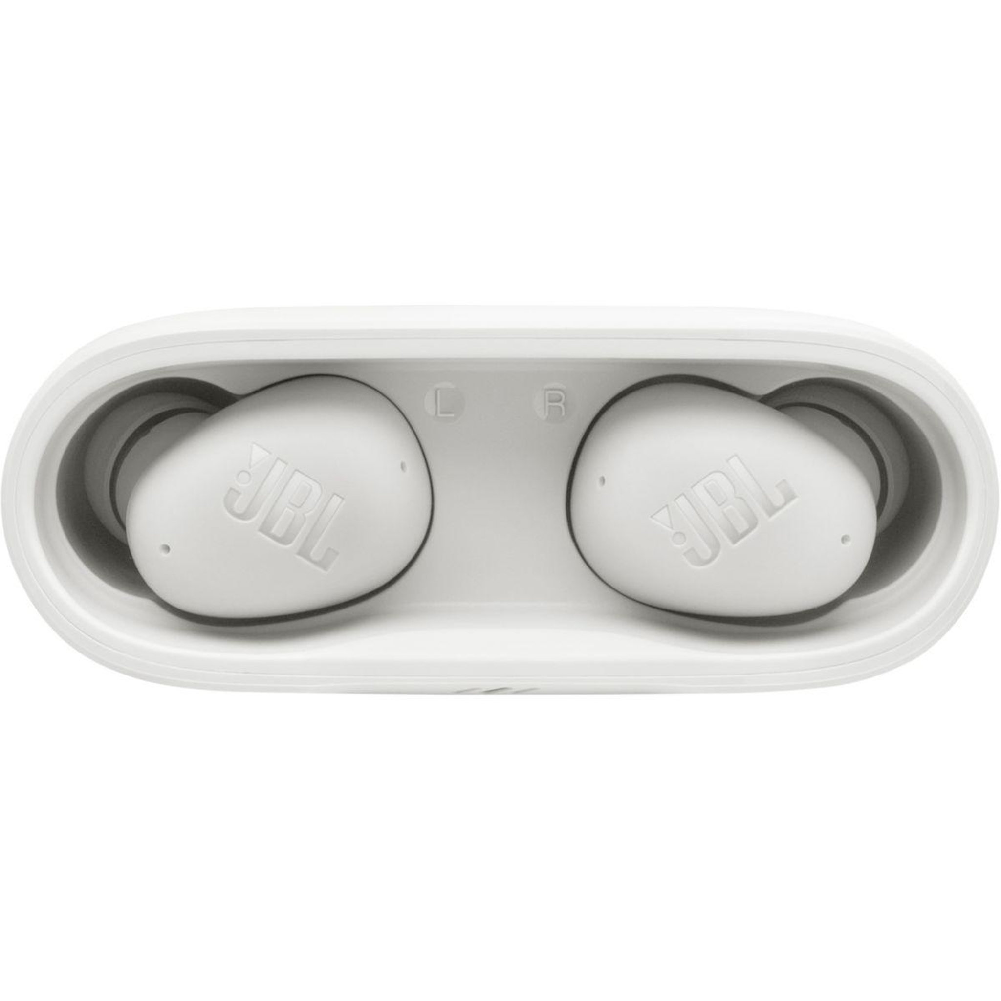 Voir la diapositive 5 : JBL Ecouteurs Wave Buds 2 Blanc